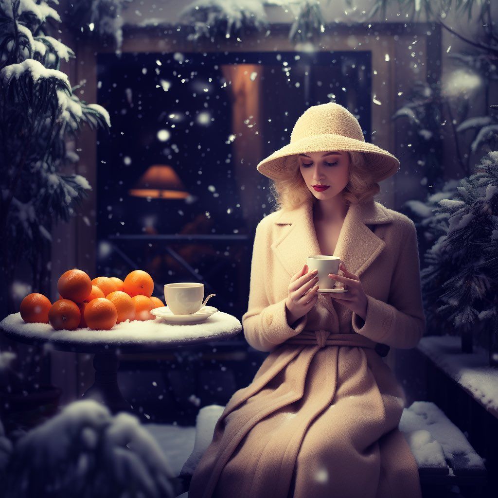 Citrus and Snowflakes